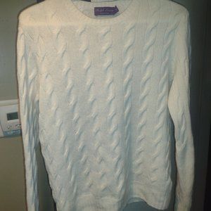 Cable Knit 100% Cashmere sweater